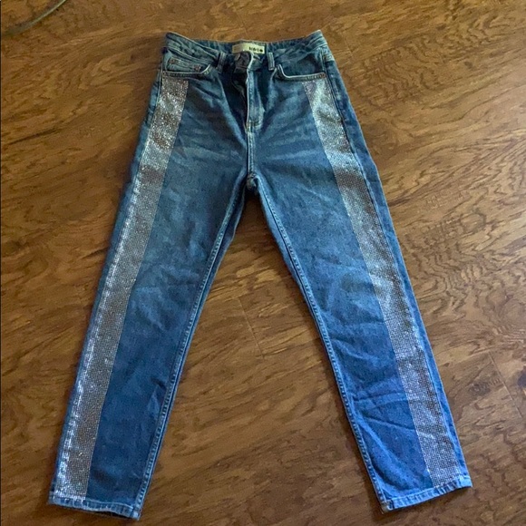 Topshop Moto mid rise jeans. Size fit 25 - Picture 1 of 12